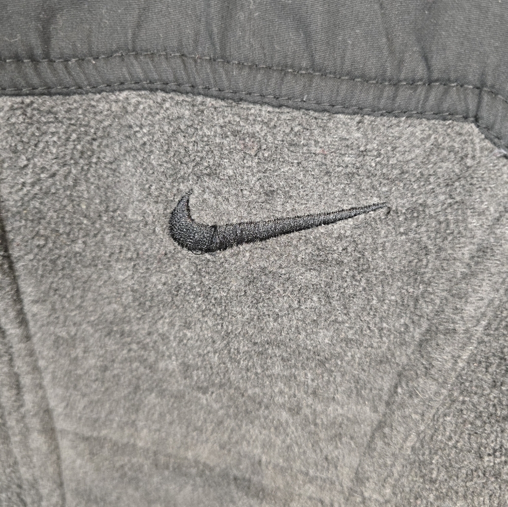 Nike Kids Gray and Black Fleece Jacket - Picture 7 of 7
